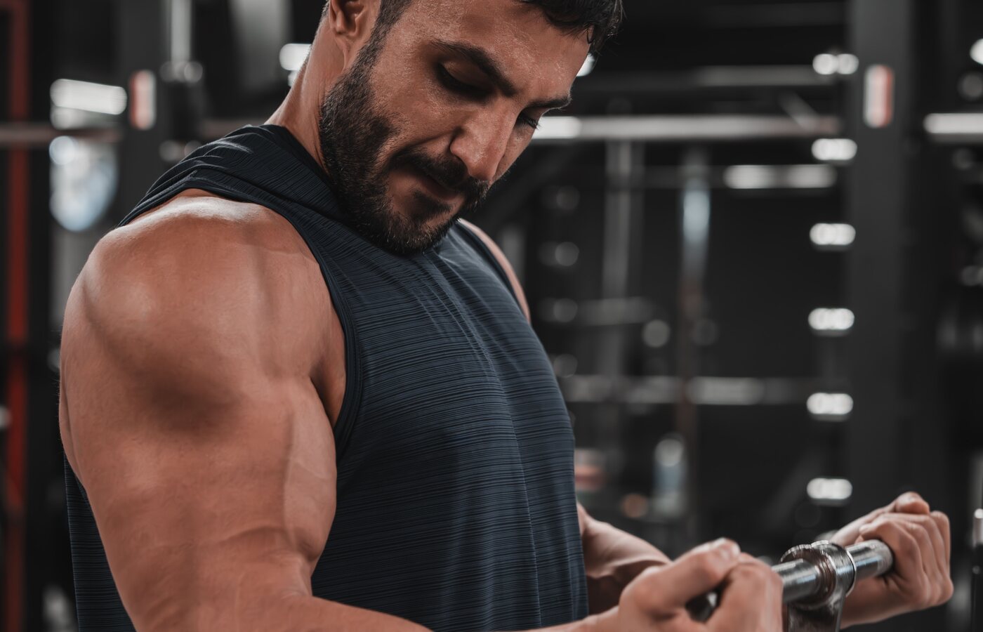 Bench press exercise preview